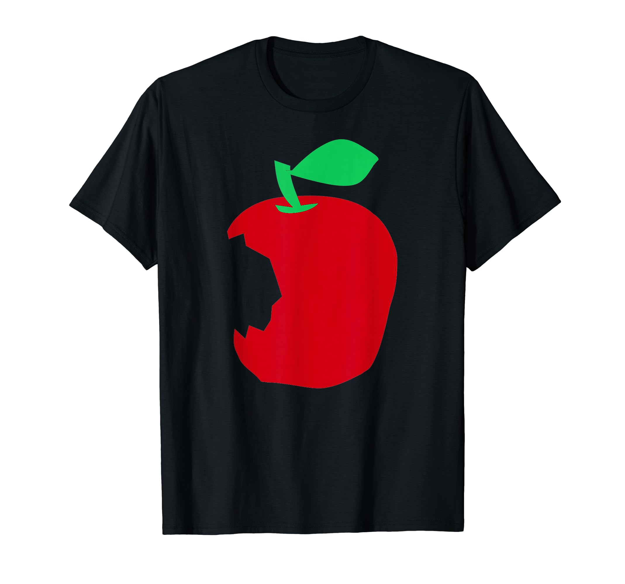 Amazon | かみついたりんご Tシャツ | Tシャツ・カットソー 通販